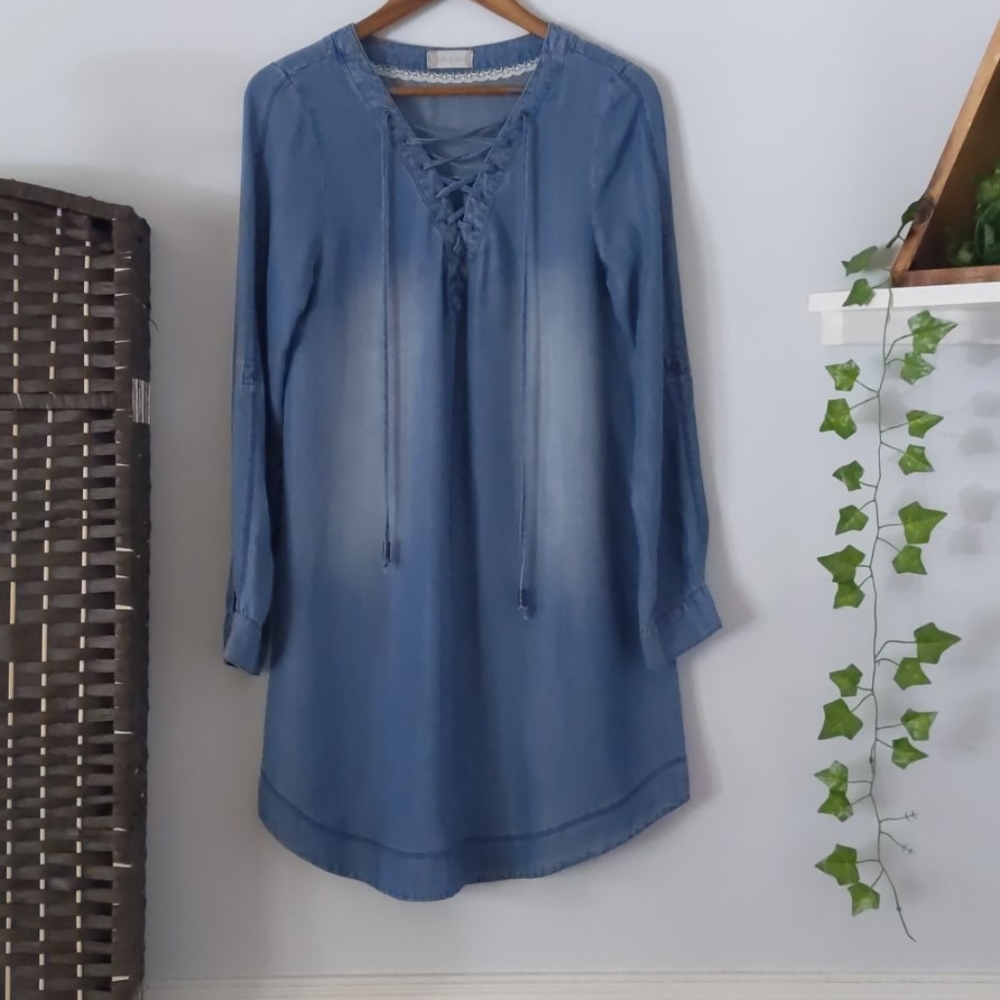 Denim Boho Dress